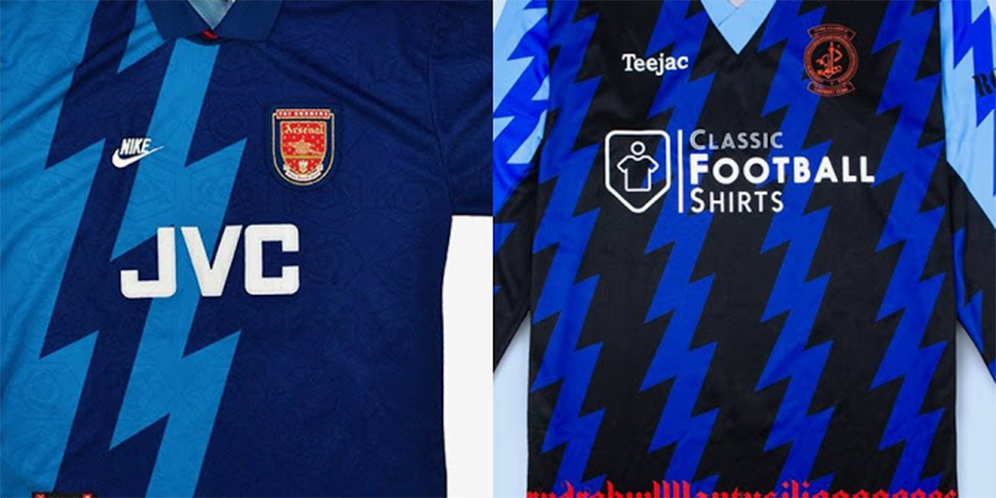 Jersey Klub Bernama Terpanjang Sedunia Terilhami Arsenal